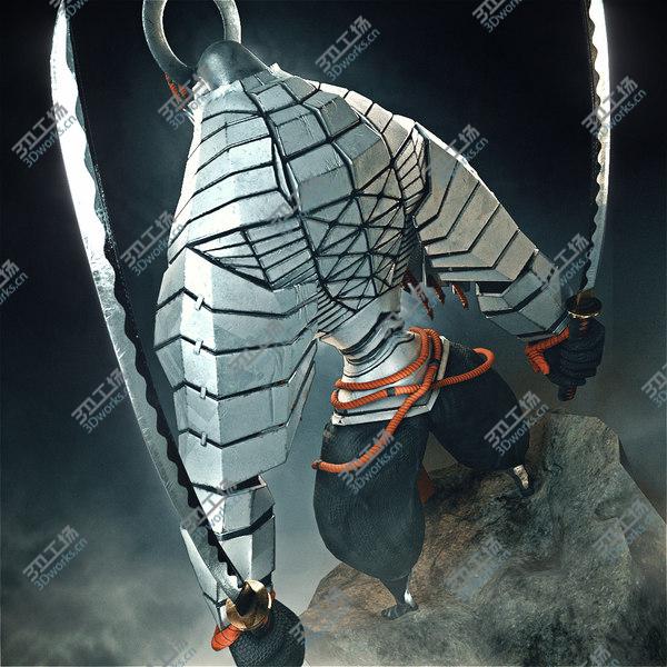 images/goods_img/20210312/3D model Samurai/3.jpg